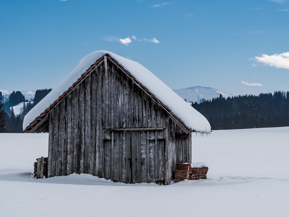 Ja, ich mag das Hüttle dort.