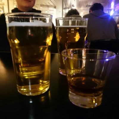 An Bord bestens versorgt...