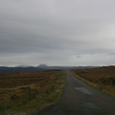 Typische Singletrackroad